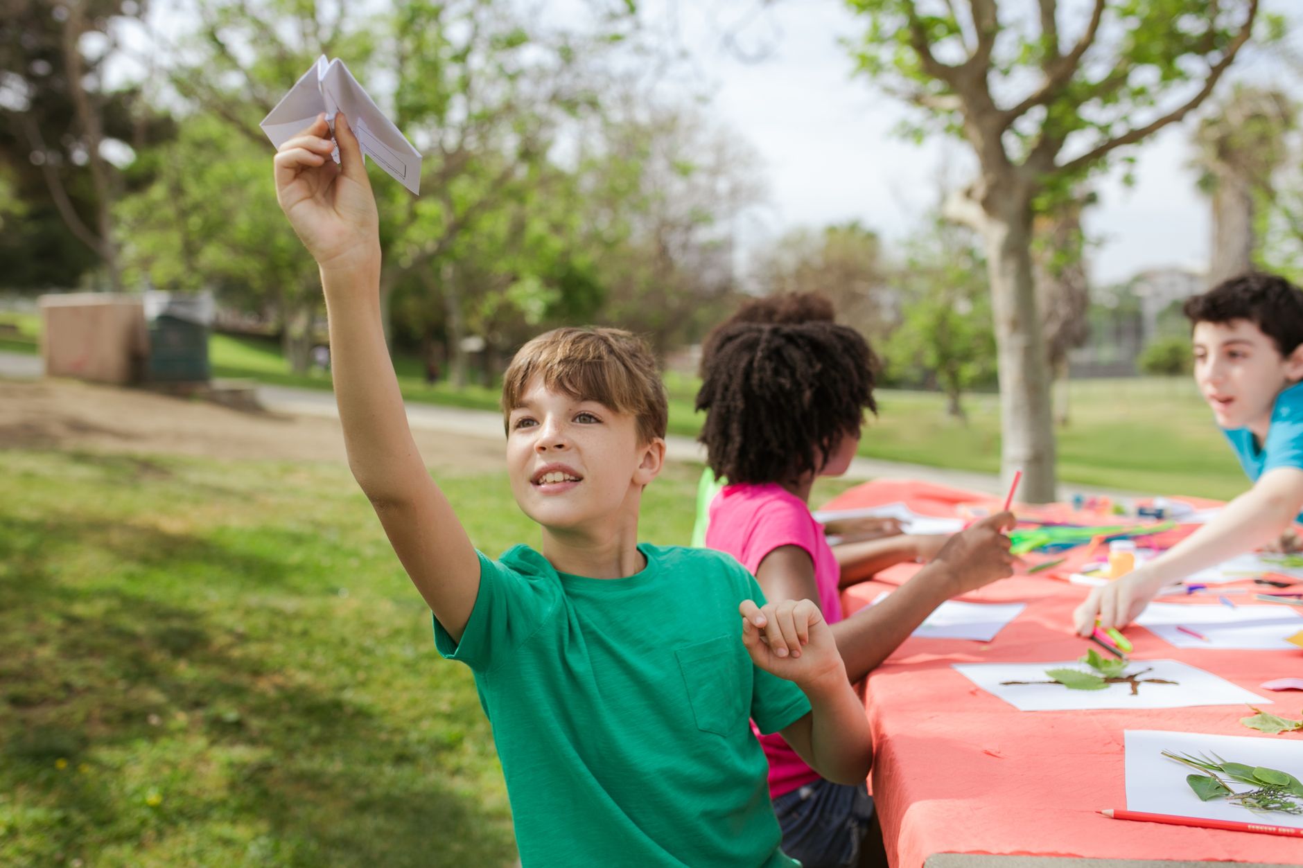 Episcopal Church Summer Camp Shuttle charter bus group